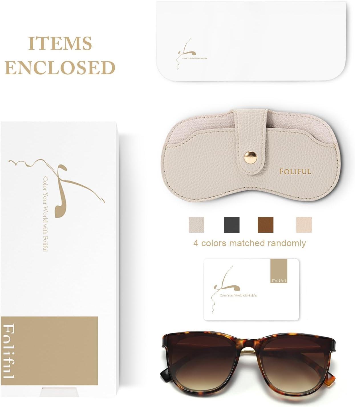 imageVintage Sunglasses for Women Men Retro Trendy Style UV400 Classic Oversized Women Mteal Frame SunglassesB2transparent Brown Frame Tea