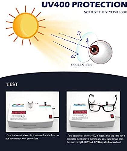 imageGQUEEN Montures de Lunettes Homme Femme Classique Transparente Rectangulaire Vintage Cadre Fausse Lunettes UV400Mat Noir